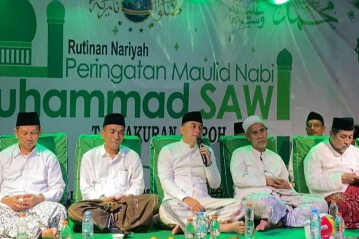 Eri Cahyadi: Semoga Surabaya selalu dapat berkah shalawat