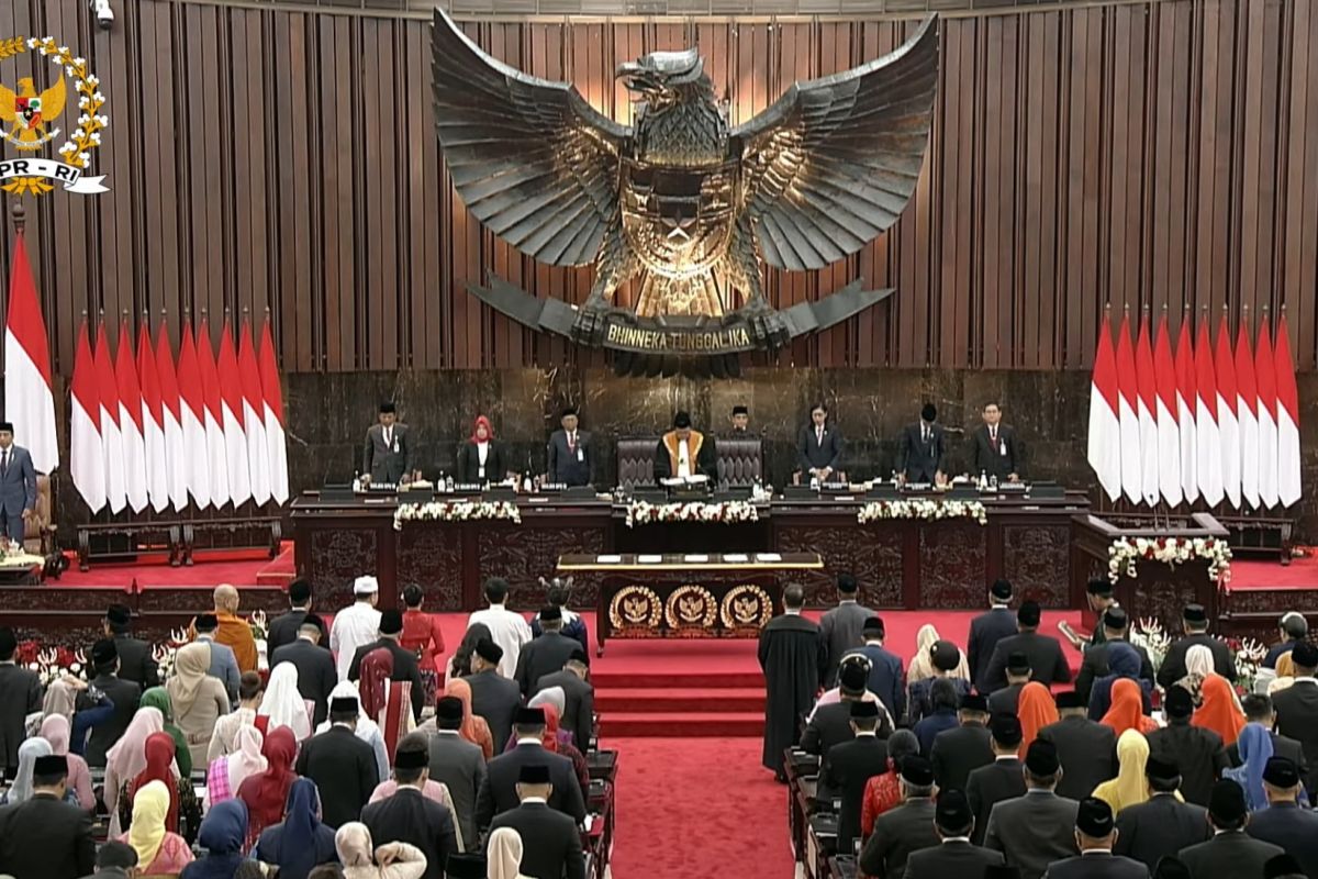 Indonesia inaugurates 732 MPR members for 2024-2029 term