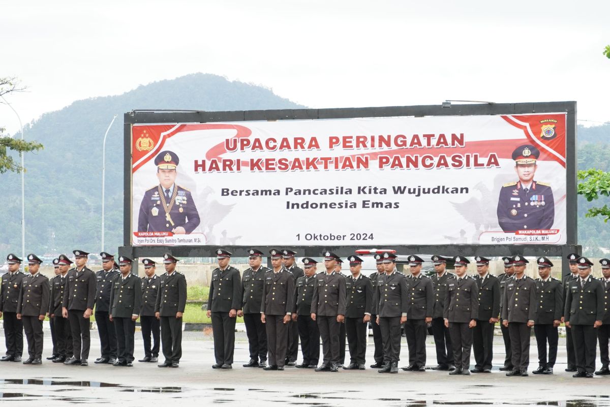 Wakapolda Maluku:Hari kesaktian pancasila jadi momen satukan perbedaan