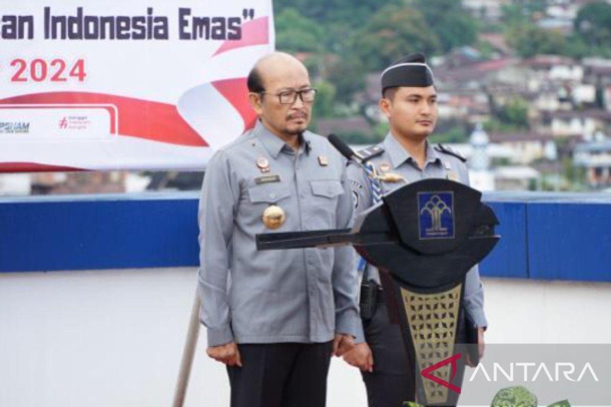 Kakanwil Kemenkumham Maluku ajak amalkan Pancasila menuju Indonesia maju