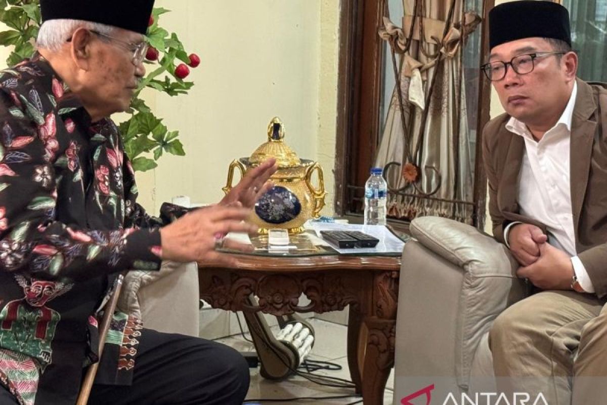 Ridwan Kamil dapat wejangan khusus dari tokoh Betawi Haji Nuri