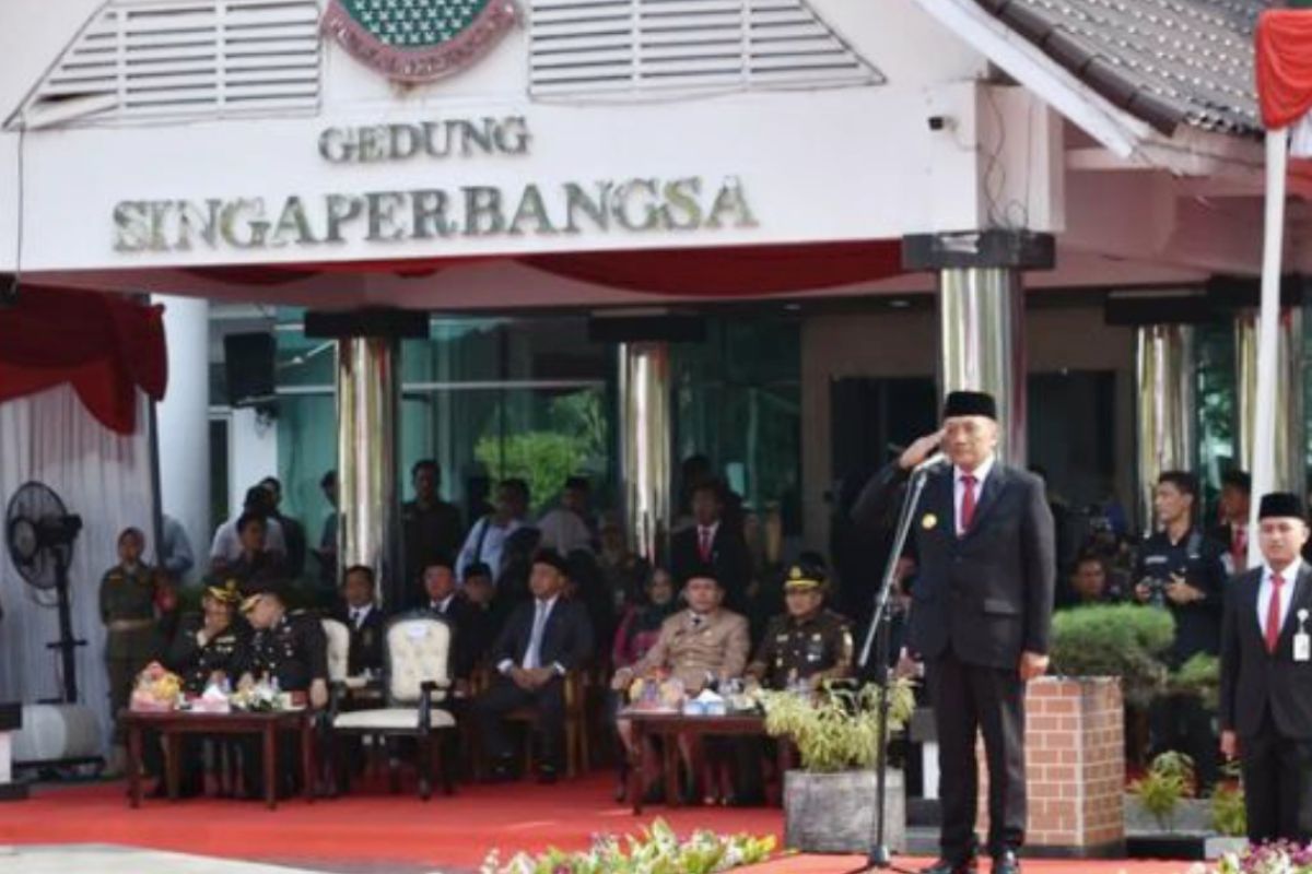 Pjs Bupati Karawang jadi inspektur upacara Hari Kesaktian Pancasila 2024