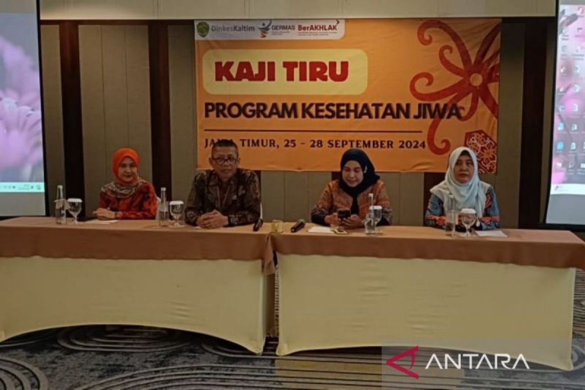 Dinkes Kaltim studi tiru kawasan  program kesehatan jiwa di Jatim