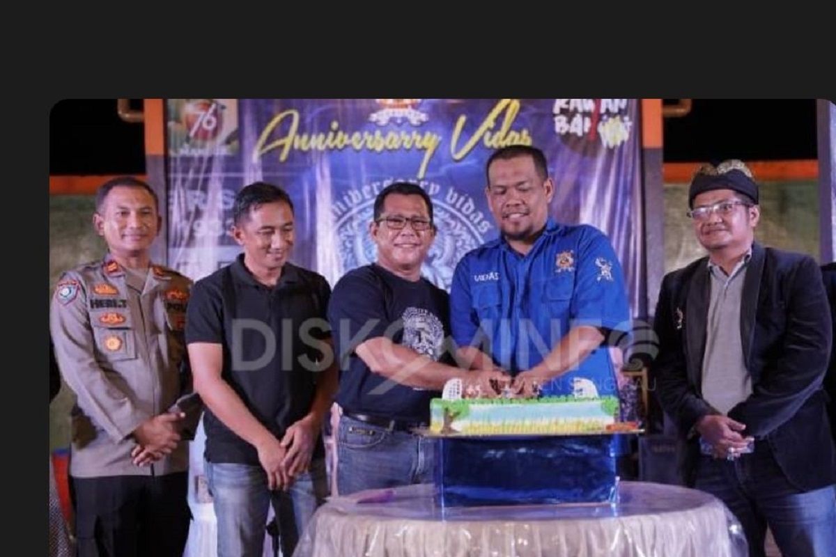 Pj Bupati Sanggau Hadiri Anniversary Viking Daranante Sanggau ke - 5