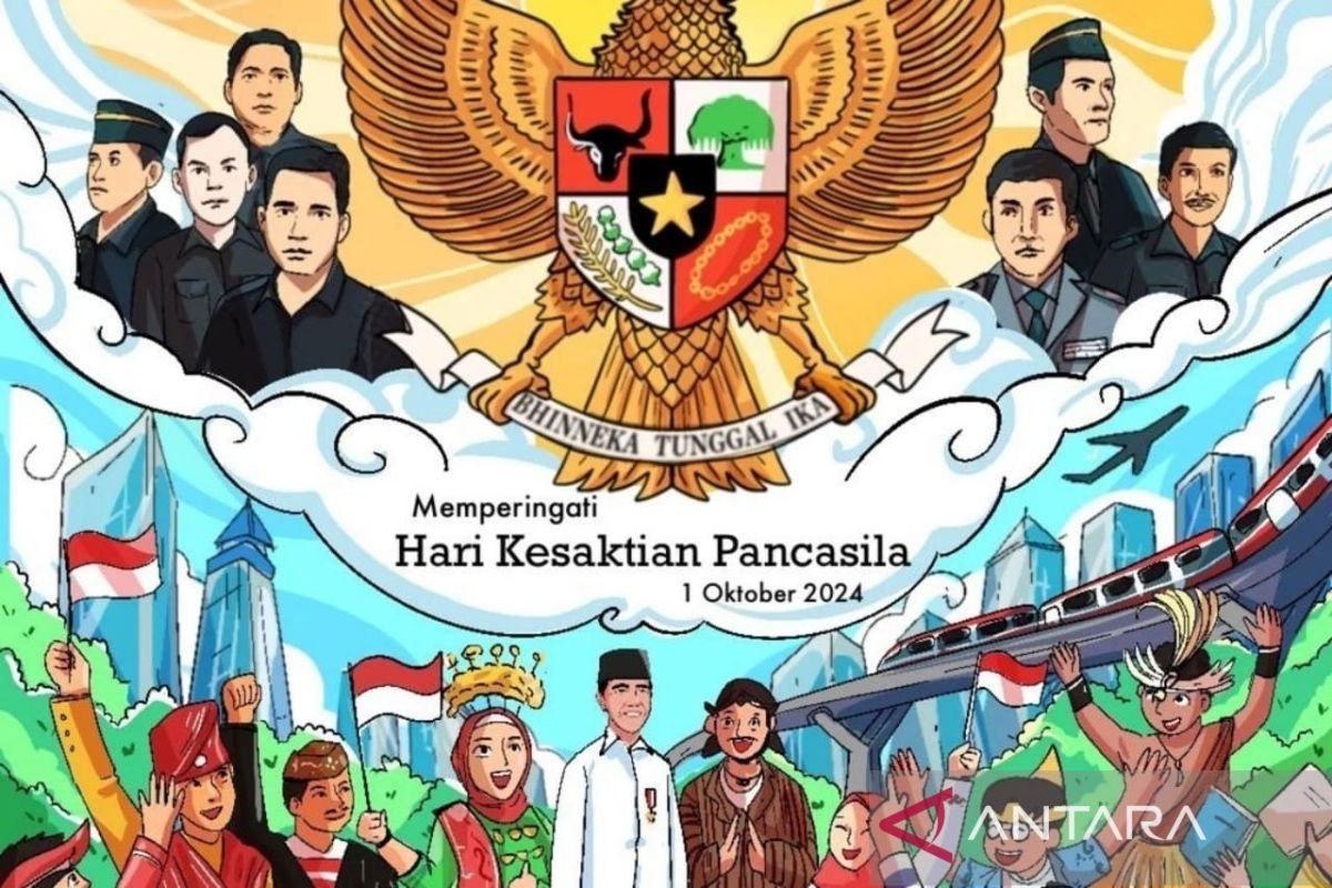 Jokowi ingatkan Hari Kesaktian Pancasila amanah yang terus dijaga