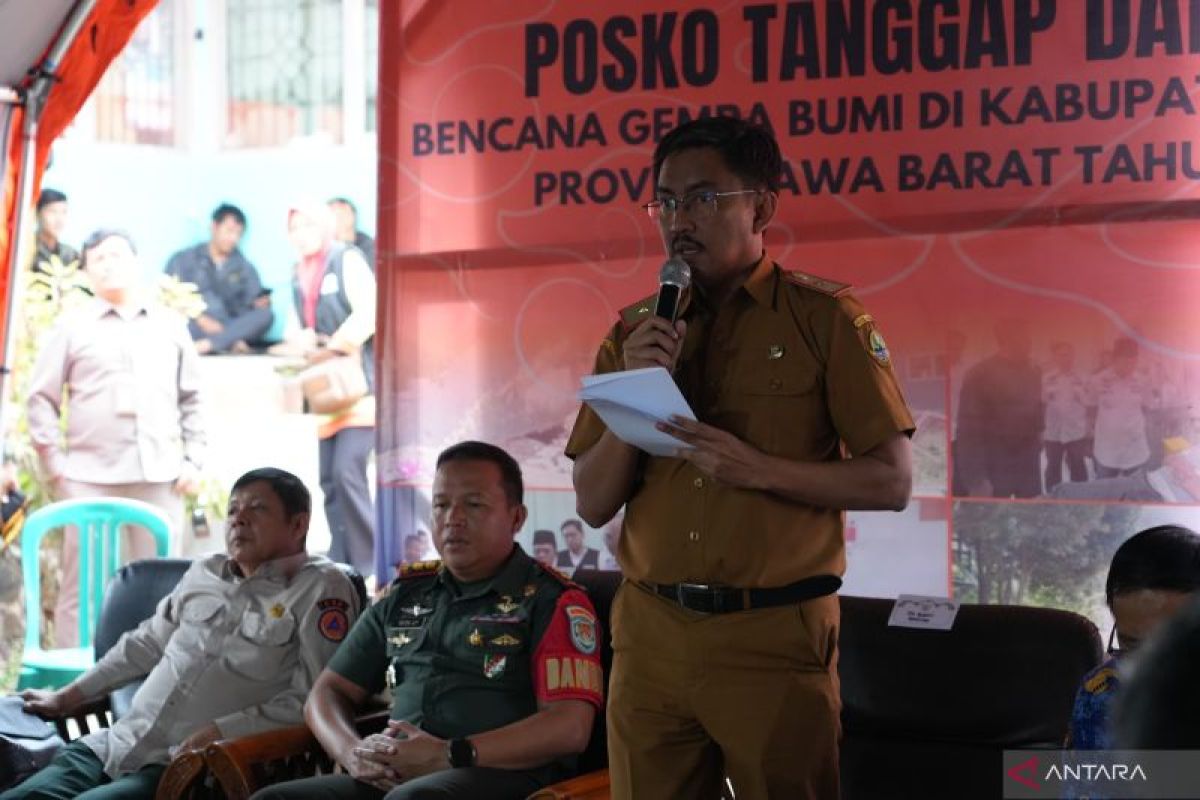 Pemkab Bandung turunkan status darurat bencana gempa menjadi transisi