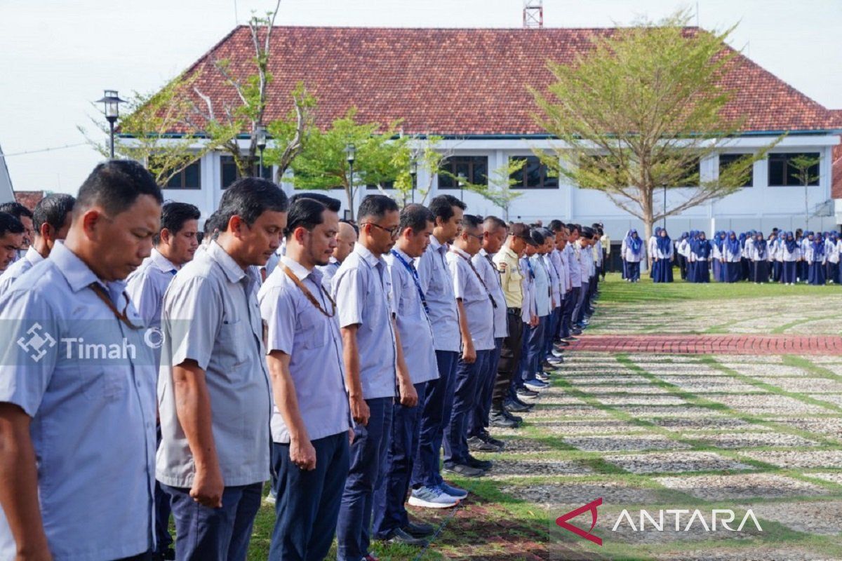 Insan timah gelar upacara Hari Kesaktian Pancasila