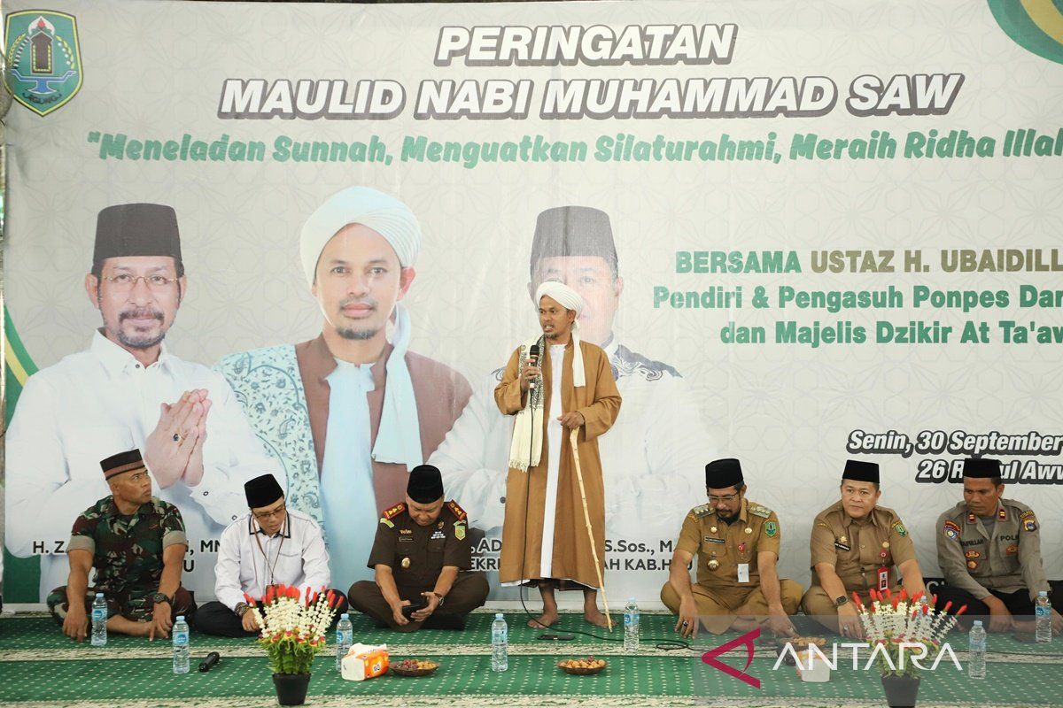 Pemkab HSU Peringati Maulid Nabi Besar Muhammad SAW