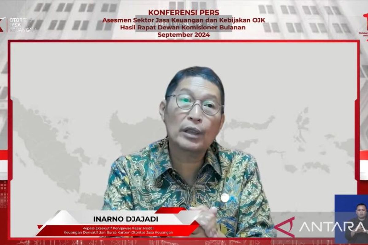 OJK catat nilai perdagangan bursa karbon capai Rp37,06 miliar