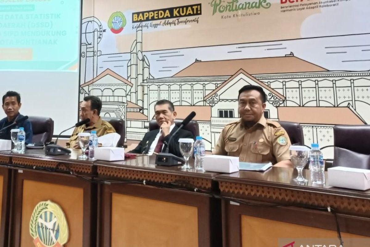 Pemerintah Kota Pontianak wujudkan satu data terintegrasi dan akurat