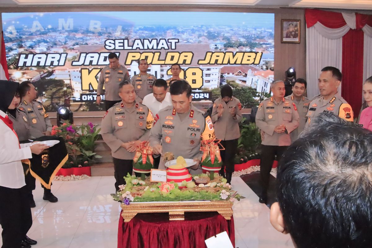 Polda Jambi peringati hari jadi ke-28