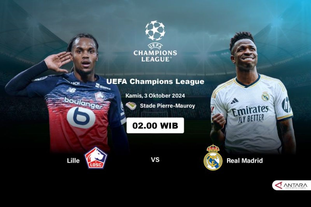 Liga Champions - Real Madrid tumbang 0-1 melawan Lille