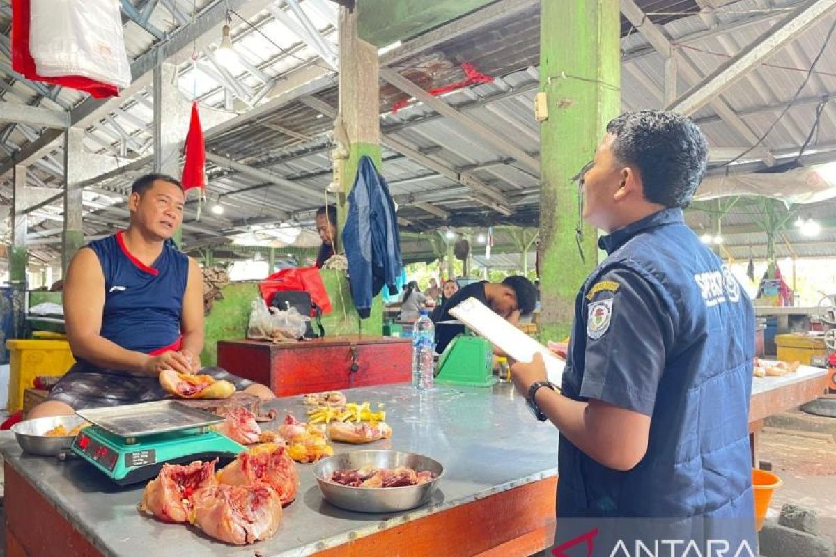 Harga komoditas bahan pangan di Bangka Selatan masih stabil