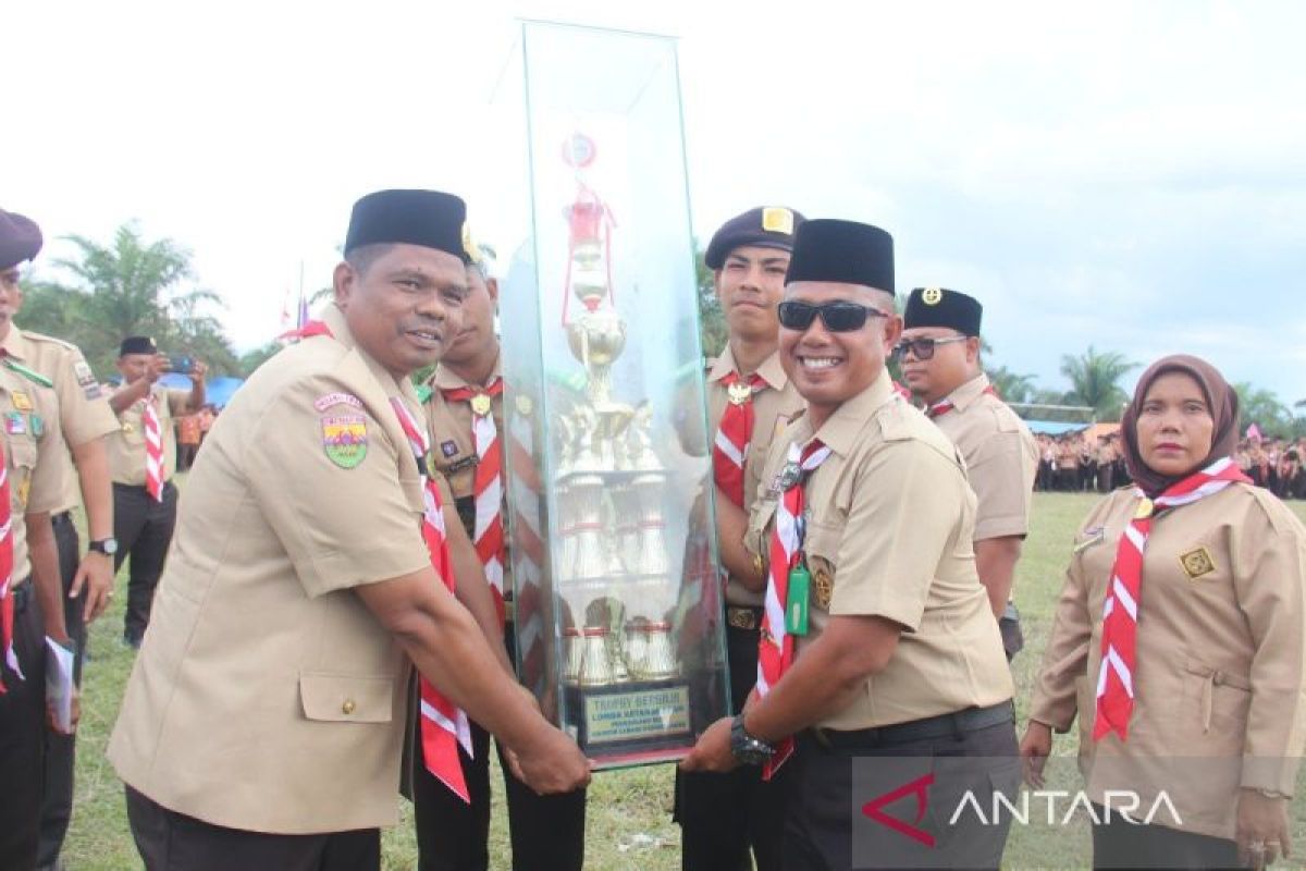 Kwarcab Pramuka Palas adakan lomba tangkas pramuka