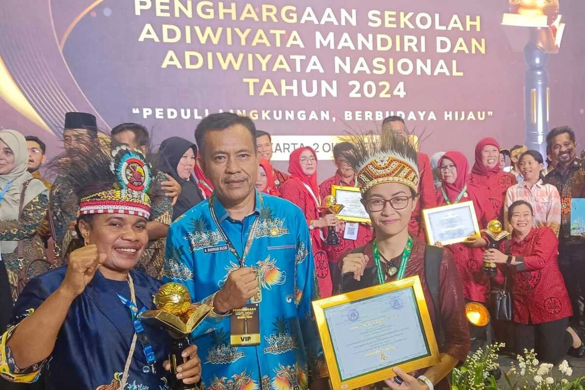 KLHK tetapkan tiga sekolah Papua sebagai Sekolah Adiwiyata Nasional