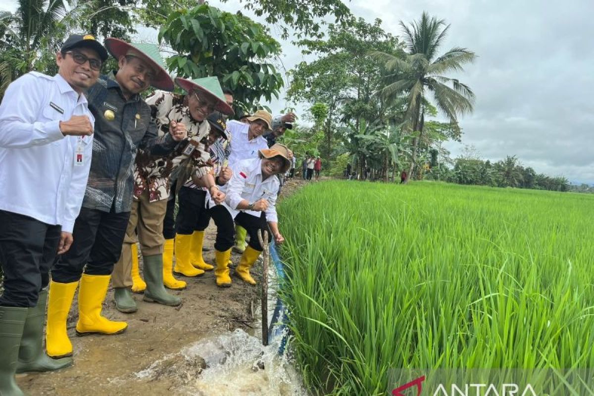 Staf Khusus Kementan RI monitoring PAT dan Pompanisasi di Koltim