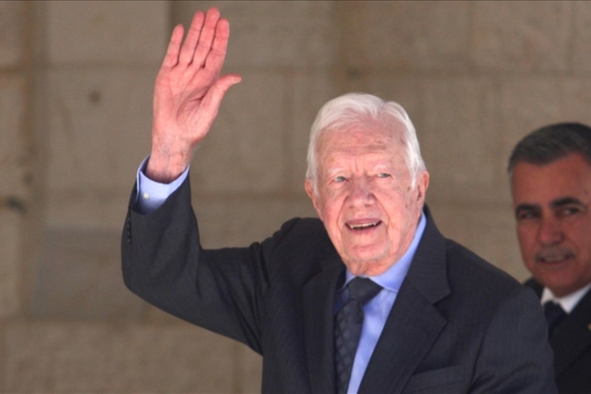 Jimmy Carter, presiden AS pertama yang berusia hingga 100 tahun