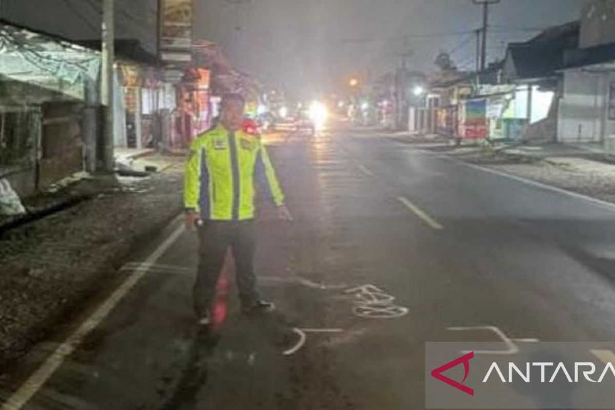 Satlantas Polres Sukabumi selidiki kecelakaan maut tewaskan dua orang pengguna sepeda motor