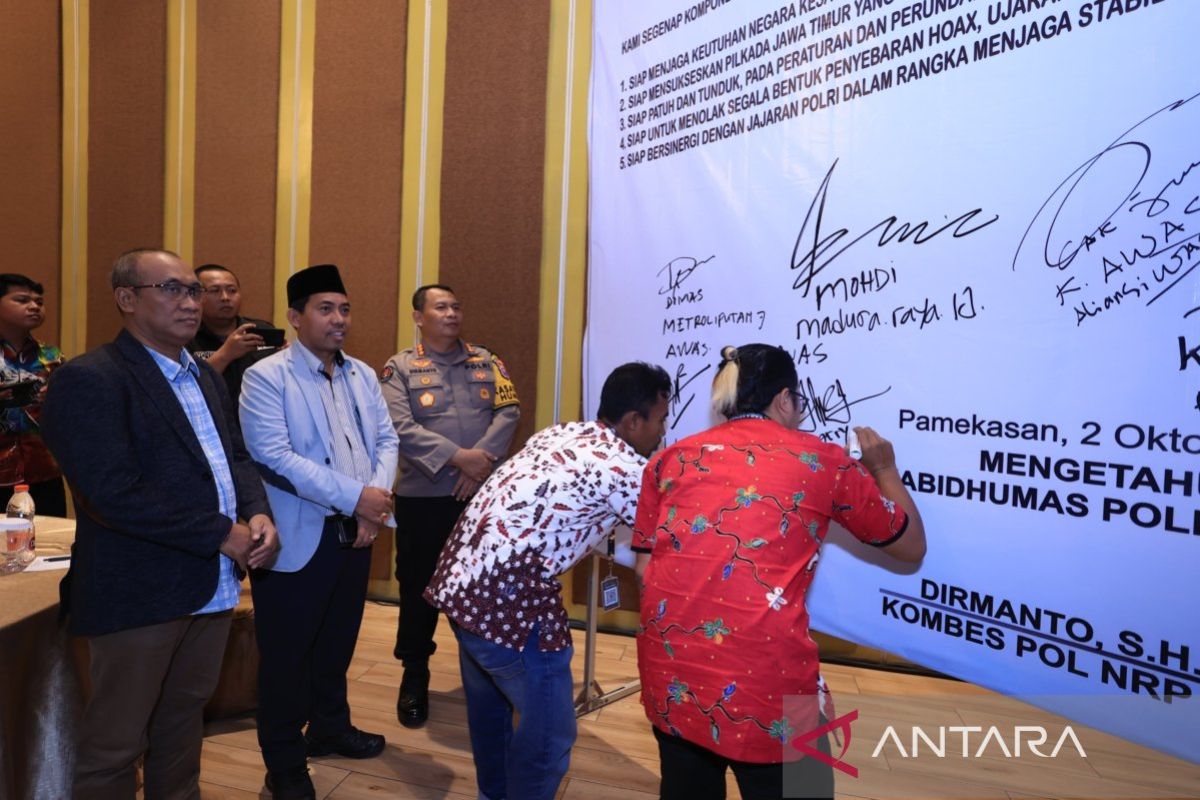 Polda Jatim jalin kemitraan dengan insan media untuk pilkada damai