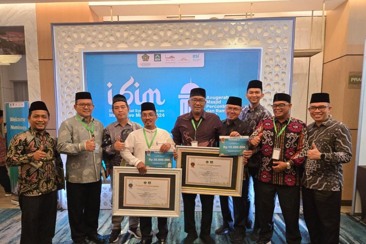 Masjid Keuchiek Leumiek dan Masjid Oman di Banda Aceh jadi masjid percontohan tingkat nasional