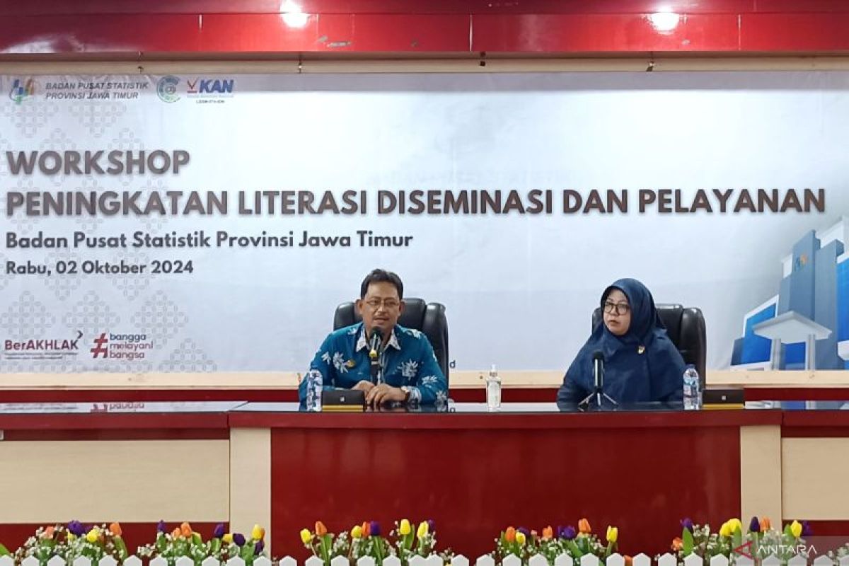 BPS Jatim tingkatkan literasi jurnalis lewat diseminasi statistik