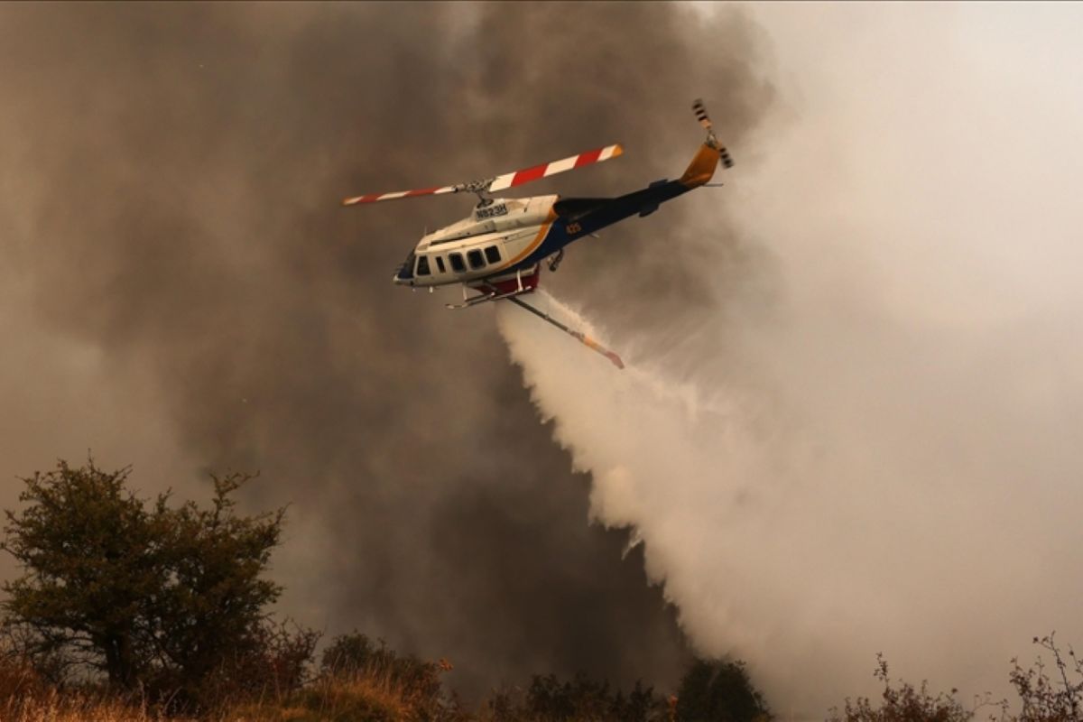 Kebakaran hutan di Yunani masuki hari ketiga, dua orang tewas