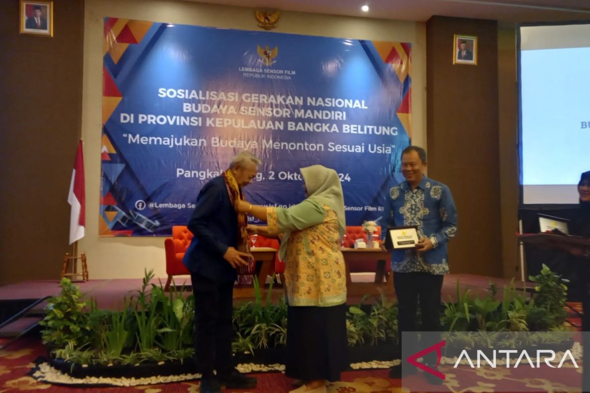 Pemprov Babel sosialisasikan gerakan budaya sensor mandiri