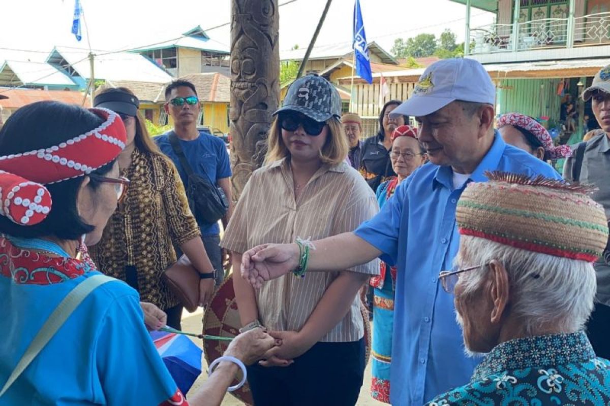 Kampanye di Kampung Laham, Paslon MANIS akan Kembangkan Pertanian