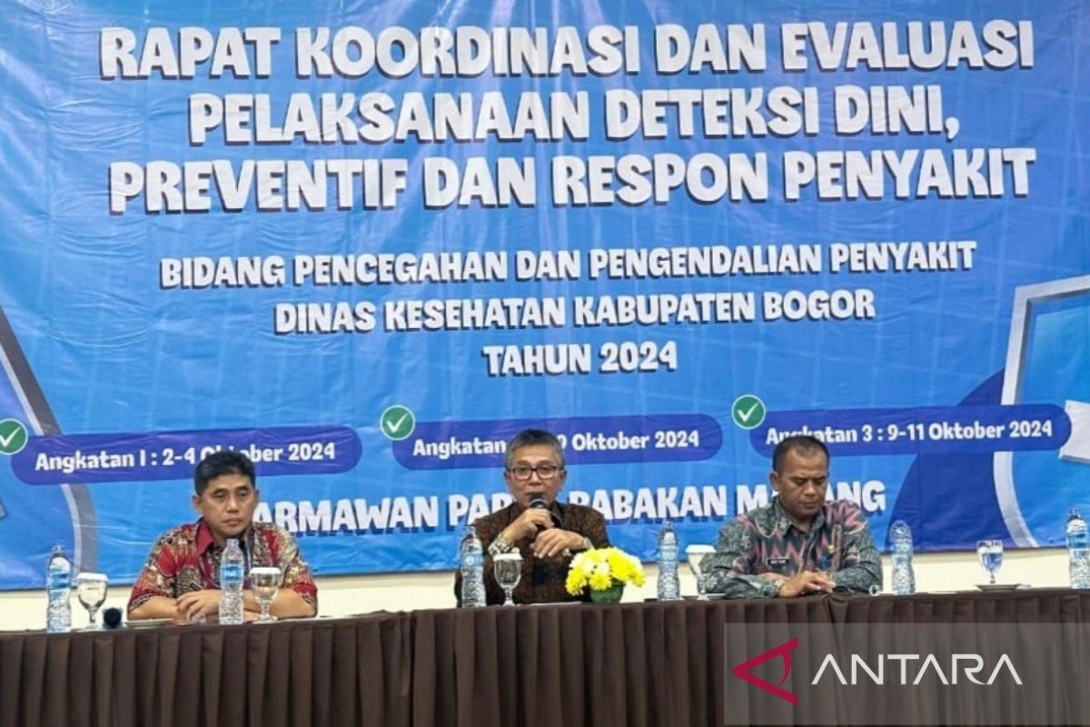 Pemkab Bogor pertajam strategi deteksi dini untuk cegah penyakit