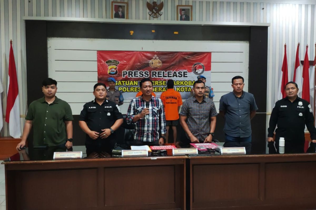 Polresta Serang tangkap empat pengedar narkoba