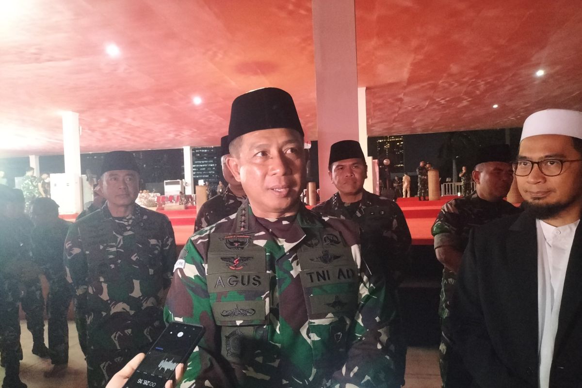 Panglima pastikan persiapan acara HUT ke 79 TNI capai 100 persen