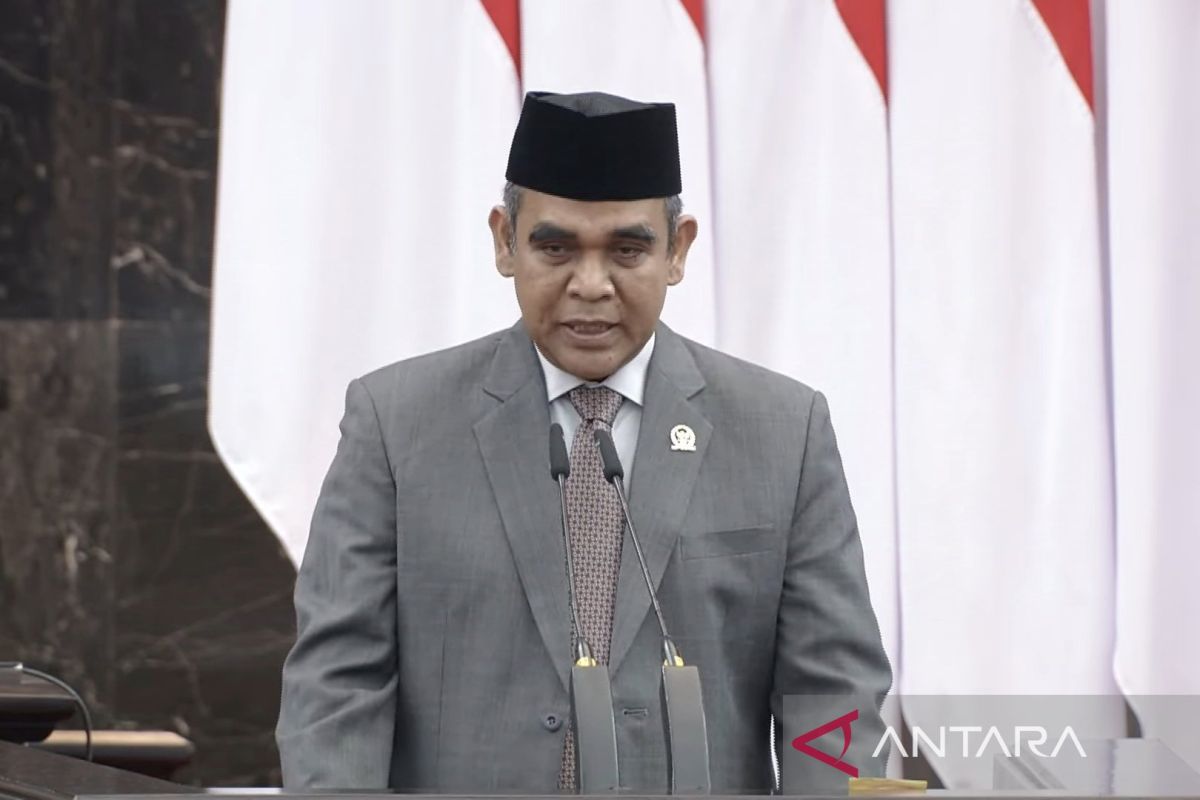 Pidato perdana Ketua MPR ajak parlemen sukseskan pelantikan Presiden