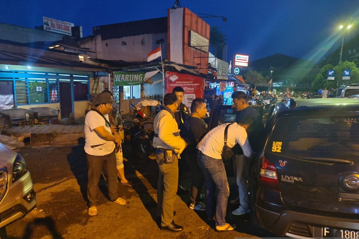 Polresta Bogor tangkap dua pelaku pungli di pasar tumpah Jalan Merdeka