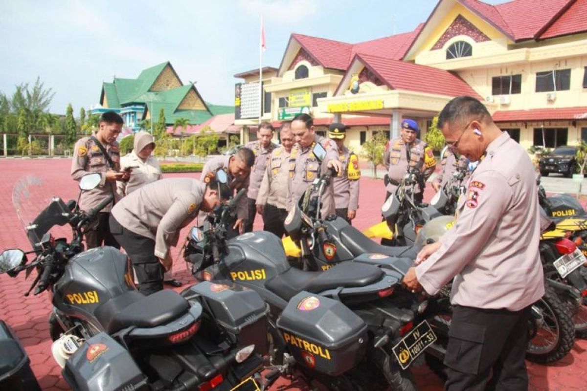 Data aset di Polres Bengkalis, ini yang dilakukan tim Mabes Polri