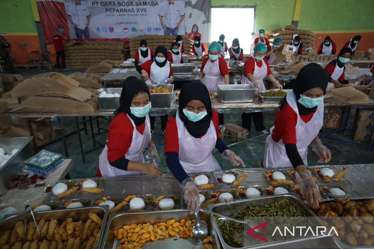 Peparnas 2024 - Panitia pastikan menu atlet perhatikan standar gizi seimbang