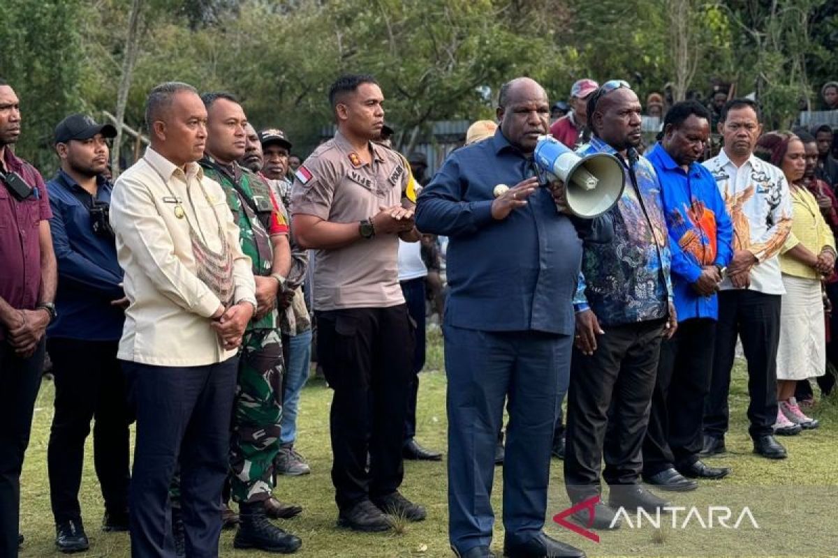 Gubernur sebut kondisi Papua Pegunungan telah aman