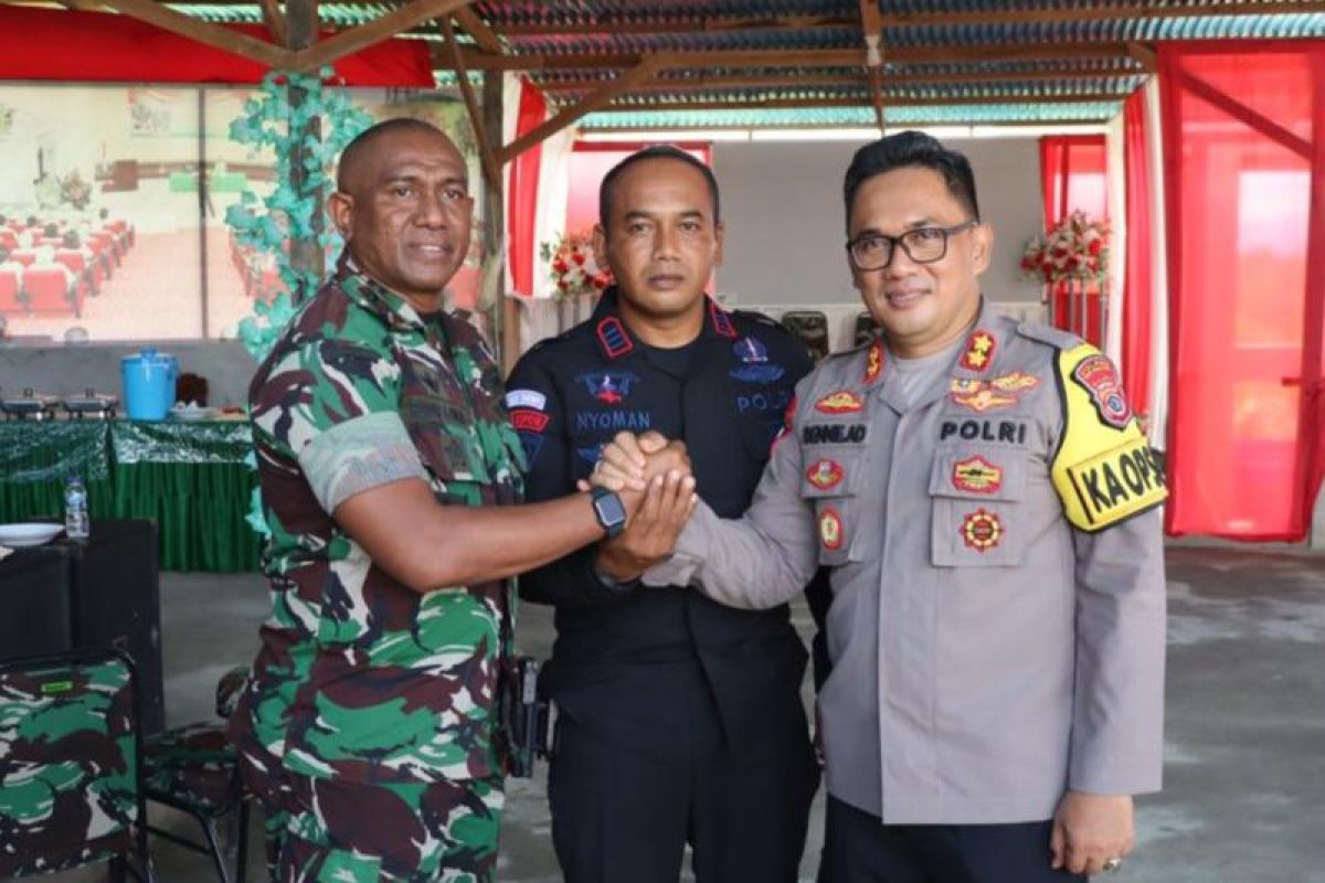 Polres SBB sinergisitas dengan TNI wujudkan kamtibmas