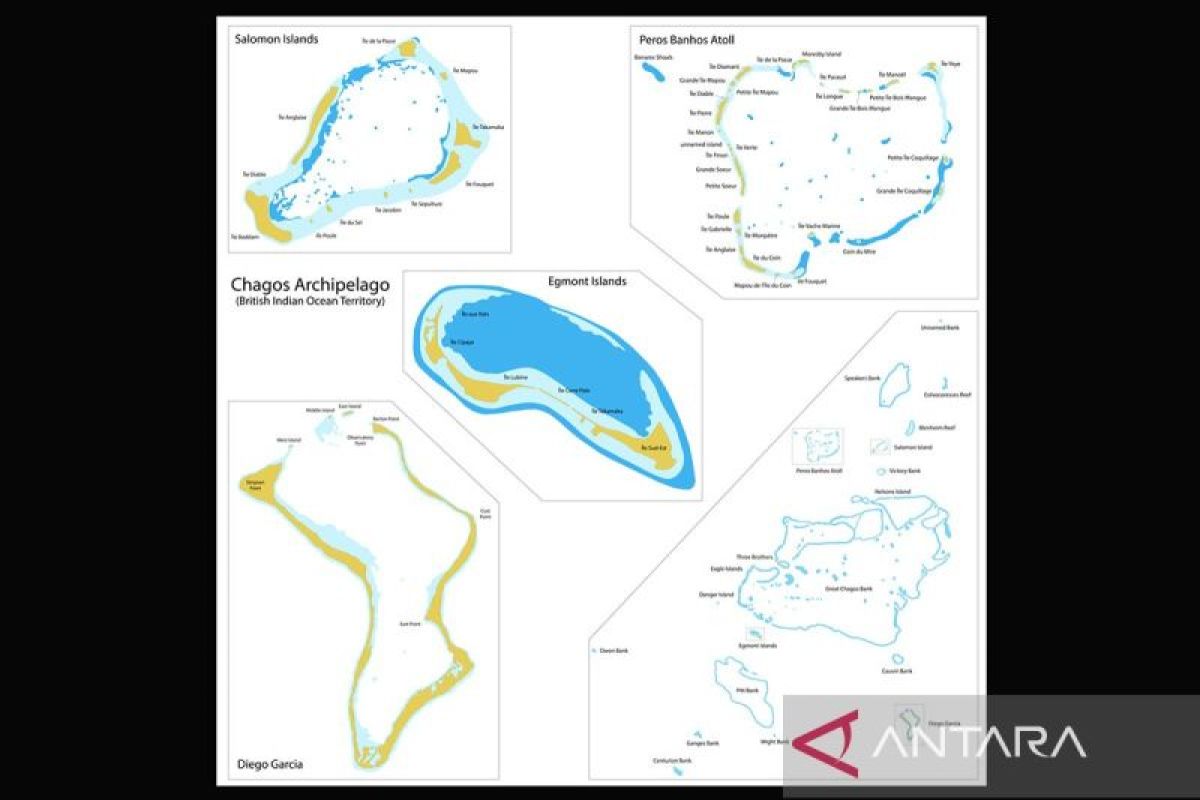 Inggris serahkan kedaulatan Kepulauan Chagos kepada Mauritius