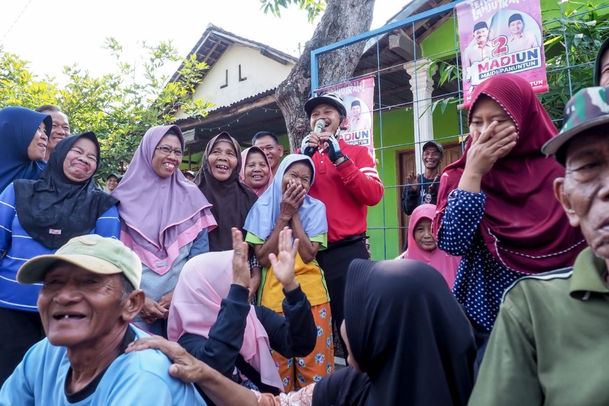 Cawali Madiun Maidi sampaikan keinginan untukq terus perhatikan lansia