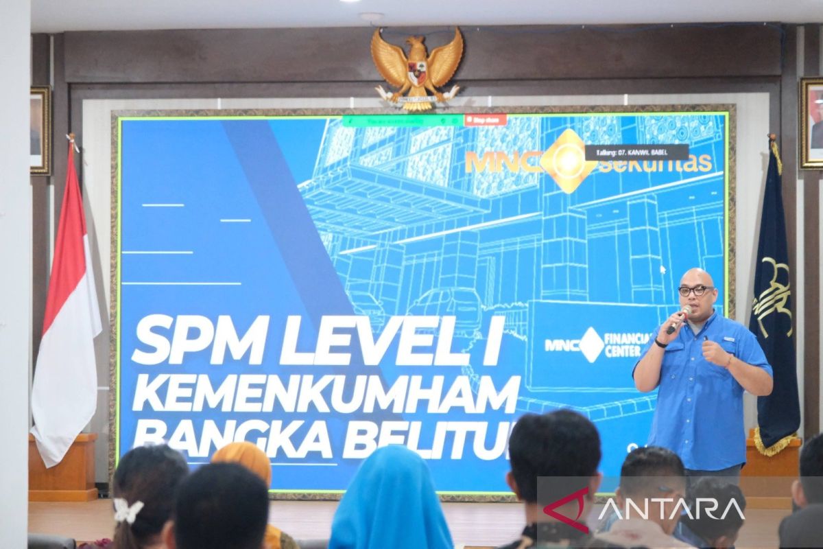 Pelajari investasi, Kemenkumham Babel terima sosialisasi terkait pasar modal