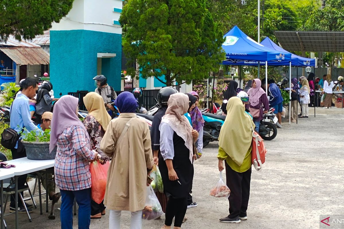 19 peserta ramaikan Pasar Tani DKPP Belitung