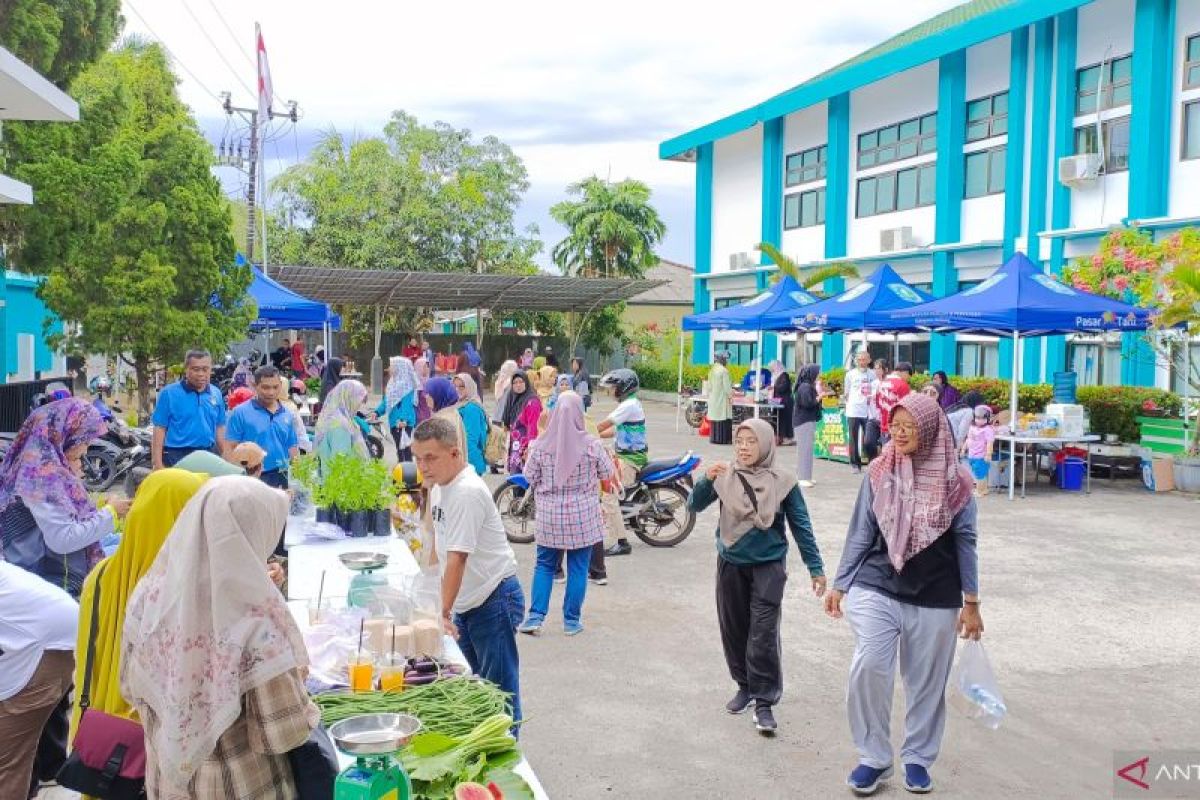 Transaksi Pasar Tani DKPP Belitung capai Rp16,7 juta