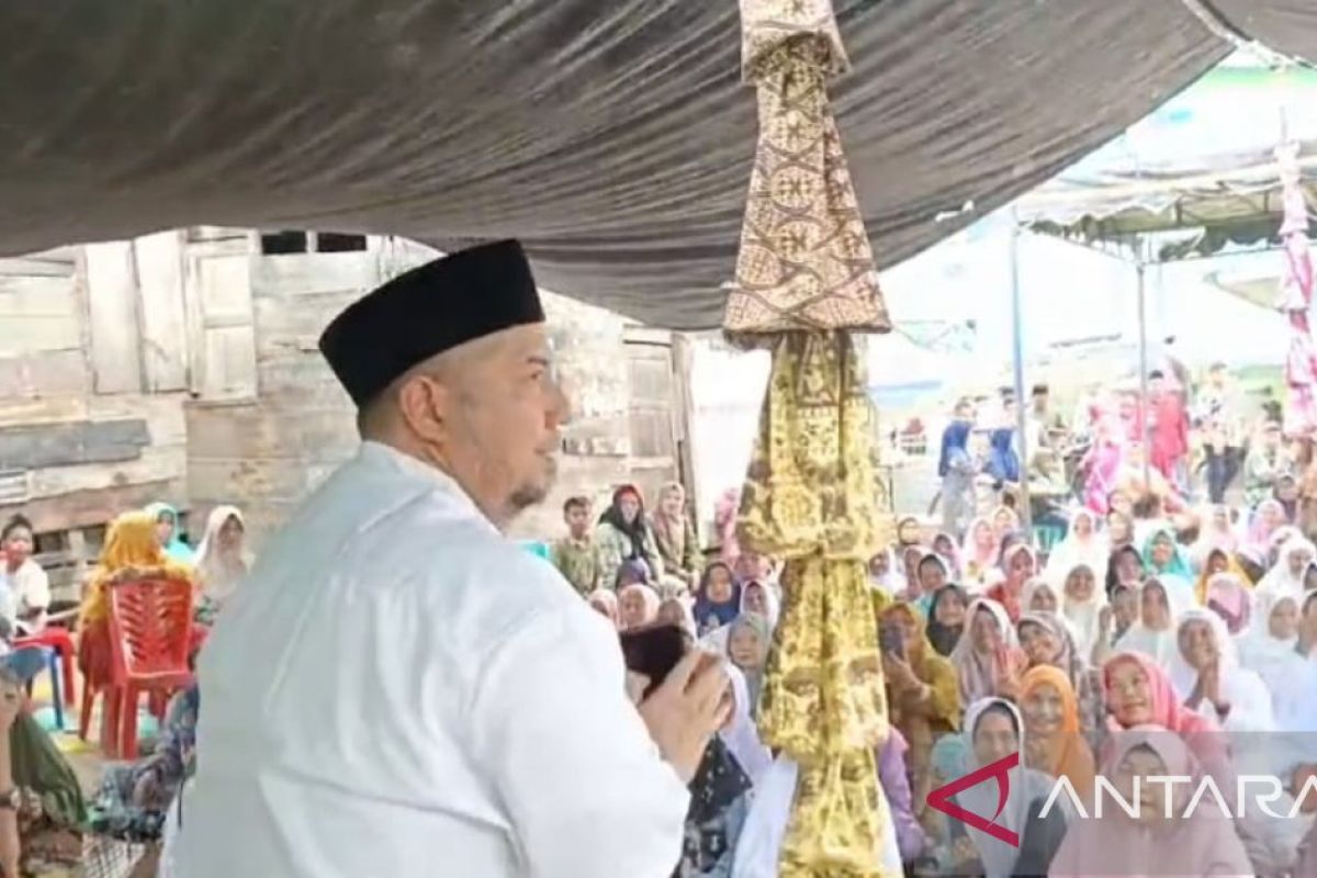 Di Hutaraja, Muhammad Ichwan janjikan pembangunan yang lebih baik