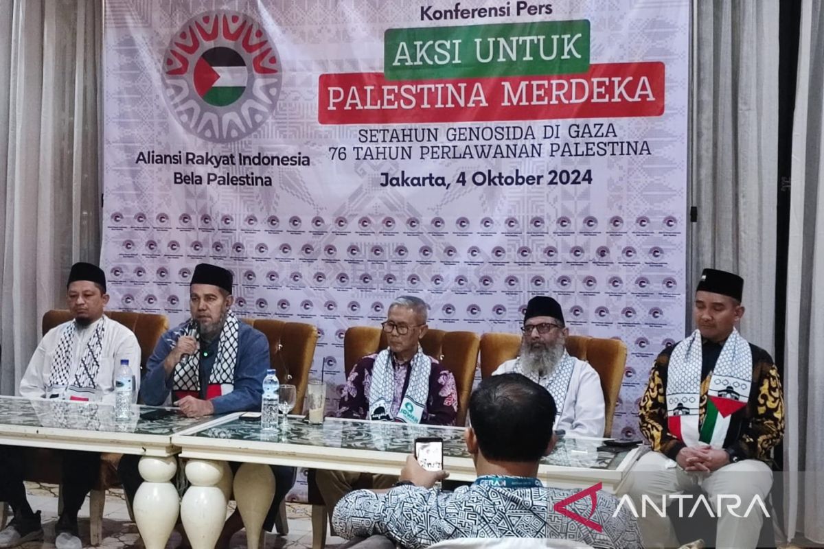 Aliansi Bela Palestina akan gelar aksi setahun Genosida di Kedubes AS