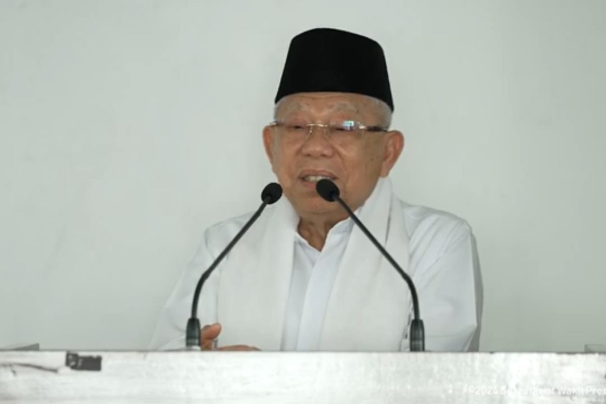 Simak pesan Wapres  di Masjid Baiturrahman Setwapres jelang purnatugas