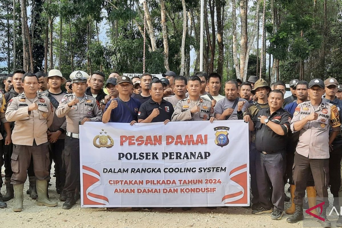 Kapolsek Peranap tekankan jaga keharmonisan pilkada