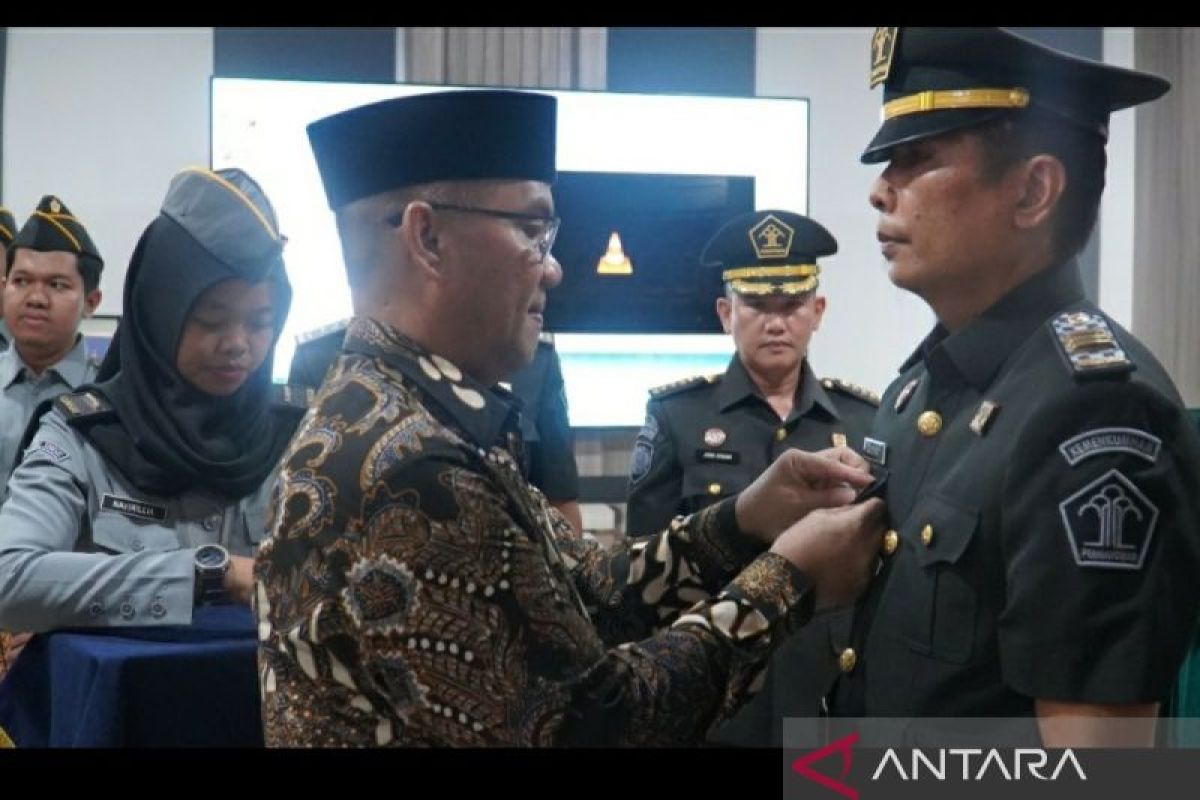 Kakanwil Kemenkumham Sumsel lantik 6 pejabat nonmanajerial keuangan