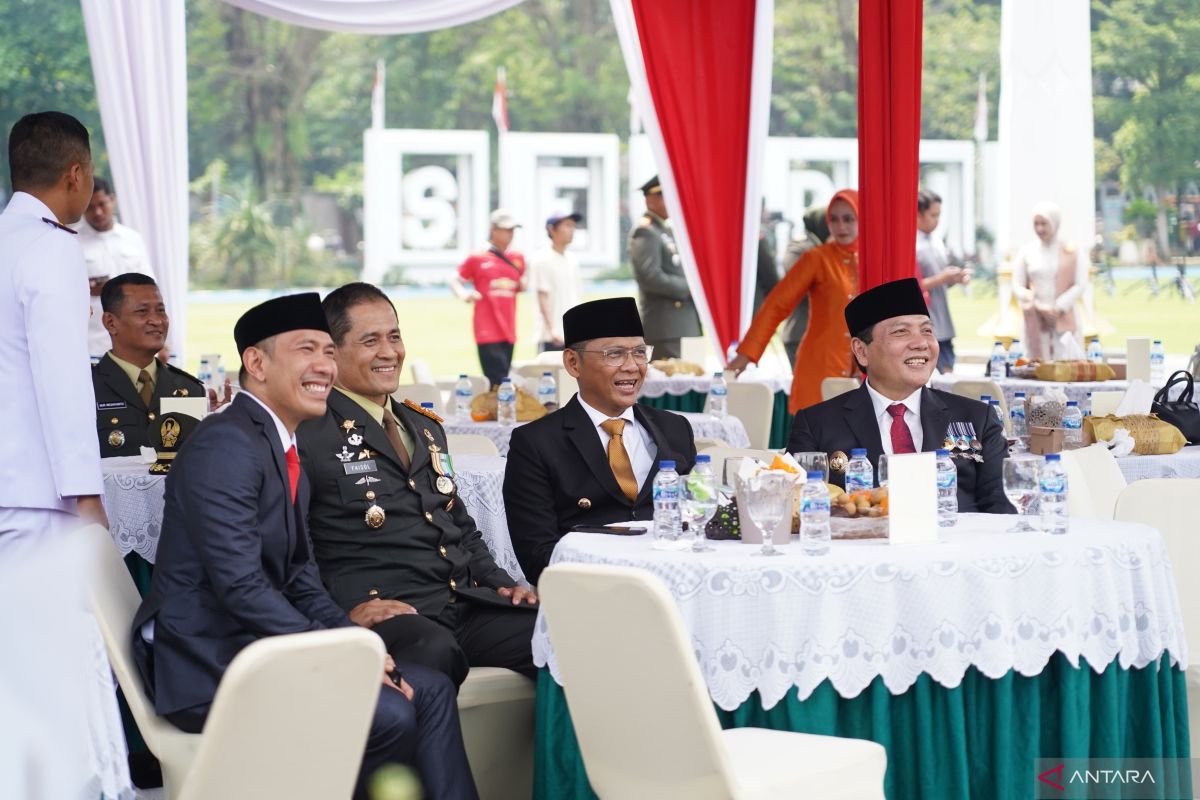 Pemerintah dan DPRD Kota Bogor hadiri HUT ke-79 TNI