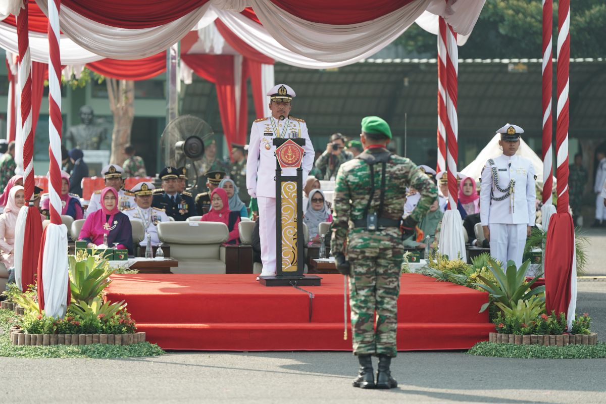 HUT ke-79 TNI jadi semangat transformasi menuju kekuatan pertahanan modern