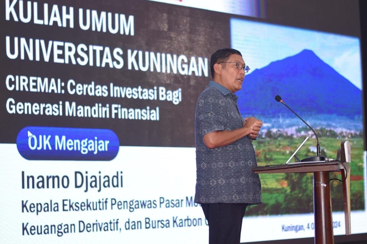 OJK terus tingkatkan kecerdasan berinvestasi bagi generasi muda